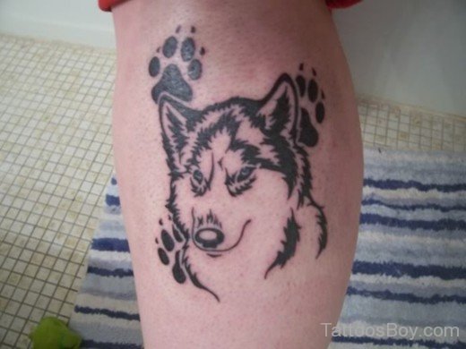 Amazing Dog Paw Tattoo-TB1001