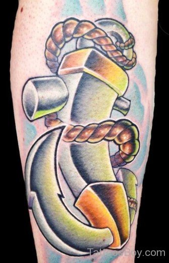 Animated Anchor Tattoo-Tb1004