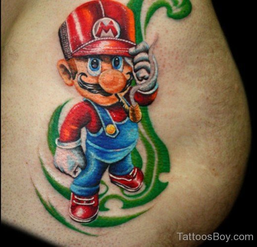 Attractive Cartoon Tattoo-Tb1007