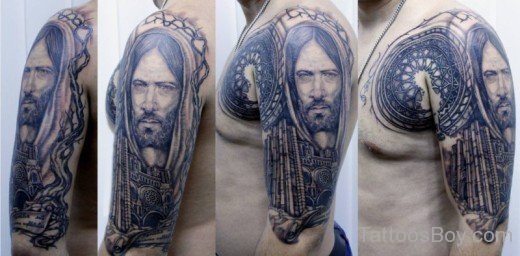 Attractive  Jesus Tattoo-TB101