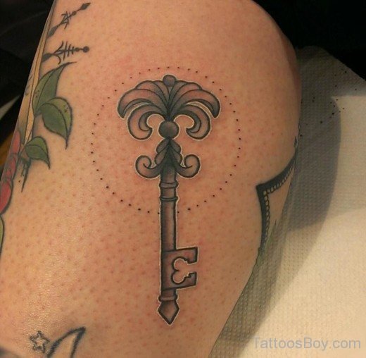 Stylish Key Tattoo-TB1003