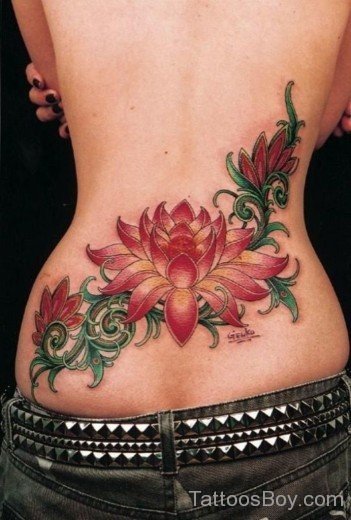 Attractive Lotus Tattoo-TB104