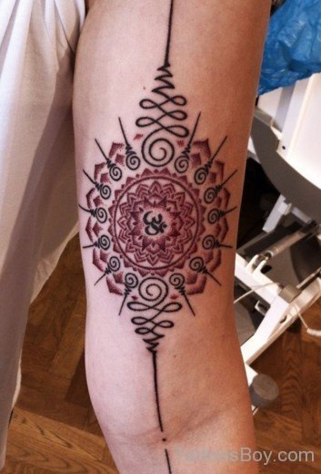 Attractive Mandala Tattoo Design-TB1002