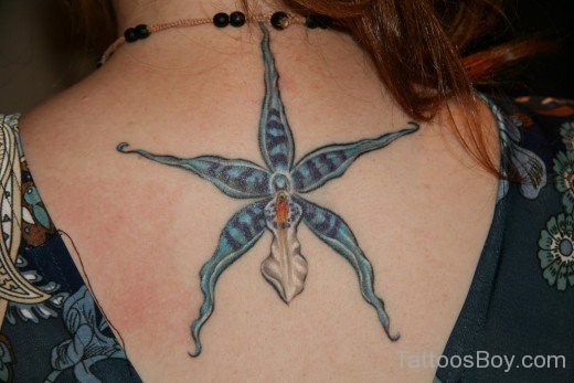 Elegant Back Tattoo Design-TB105