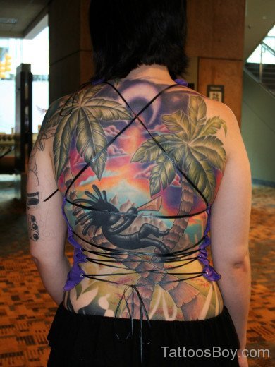 Wonderful Back Tattoo-TB106