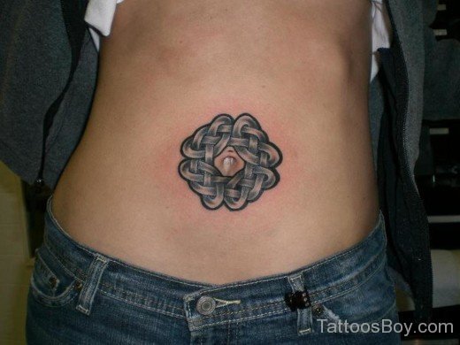 Awesome Belly Tattoo-TB1005