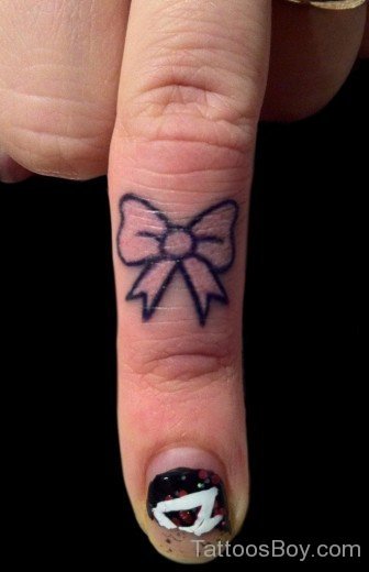 Awesome Bow Tattoo-AWl1005