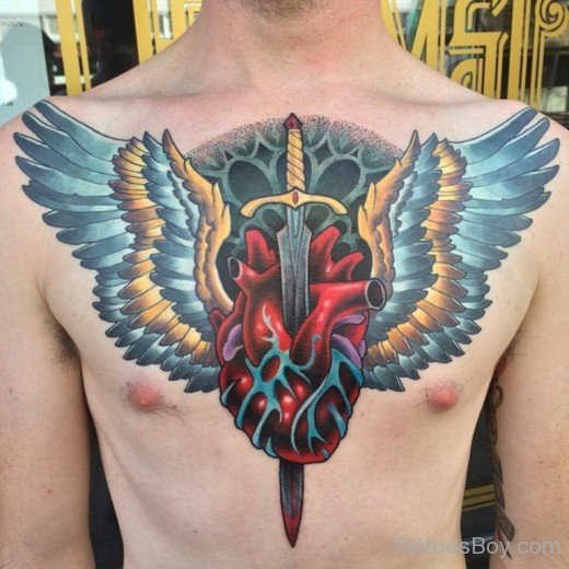 Awesome Chest Tattoo