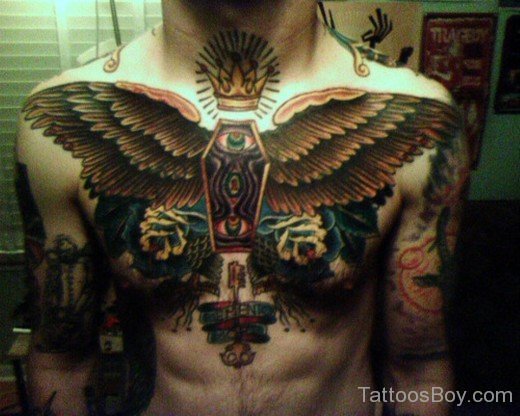 Awesome Chest Tattoo-TB111