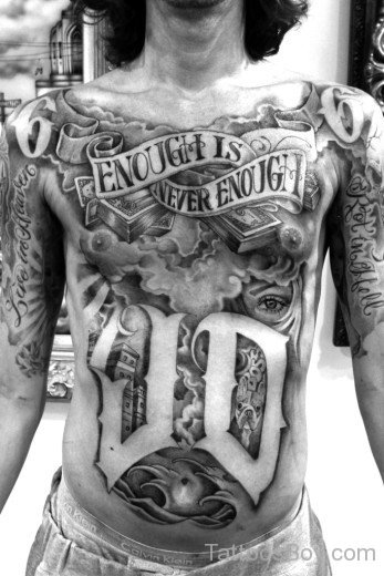 Awesome Chest Tattoo-Tb1011