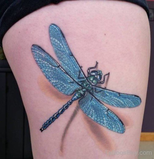 Awesome Dragonfly Tattoo-Tb1208