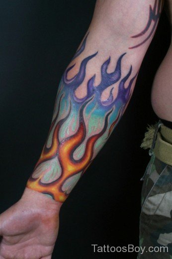  Flame Tattoo-TB1007