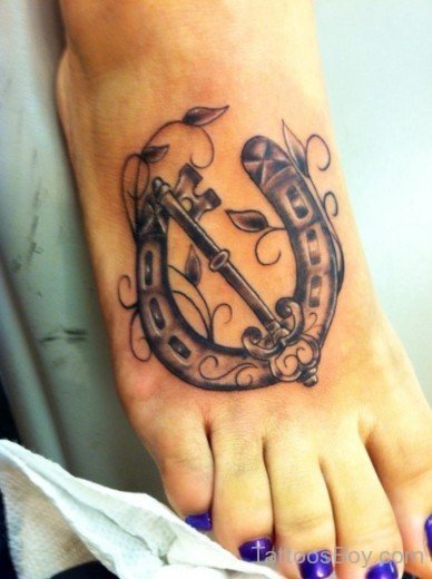 Nice  Foot Tattoo-TB107