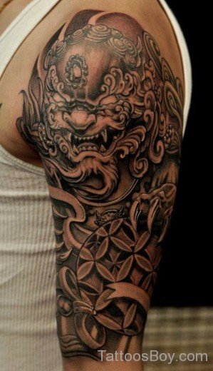 Awesome Half Sleeve Tattoo-TB1011