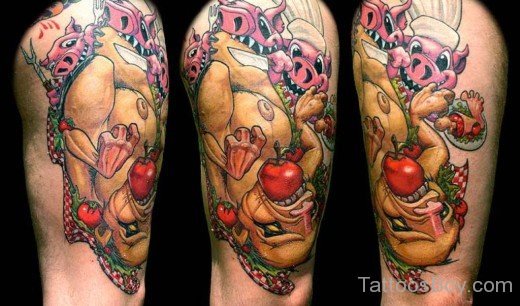 Awesome Half Sleeve Tattoo-Tb1012