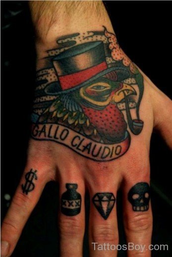 Awesome Hand Tattoo 4-TB1006
