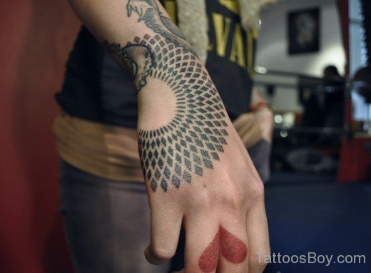 Awesome Hand Tattoo-AWl1011