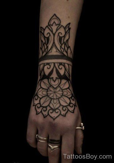 Awesome Hand Tattoo-TB1007