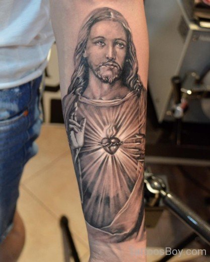 Awesome  Jesus Tattoo-TB102