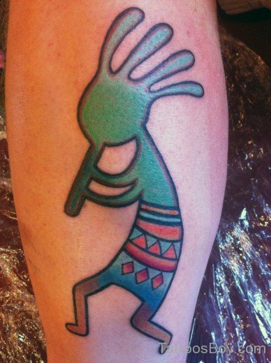 Awesome Kokopelli Tattoo-TB108