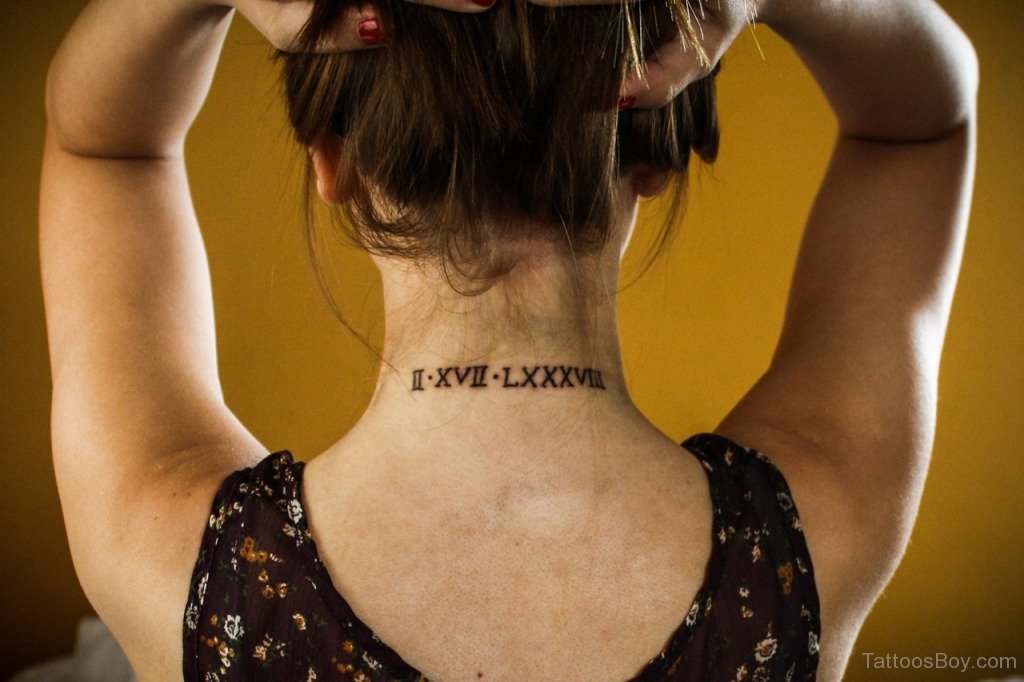 Awesome Neck Tattoo.