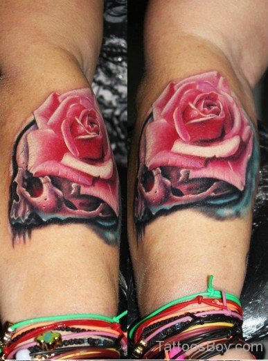 Awesome Rose Tattoo-TB107