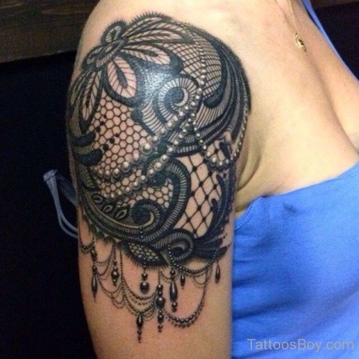 Awesome Shoulder Tattoo-TB1009
