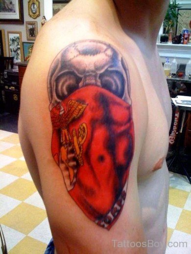 Awesome Shoulder Tattoo-TB1204