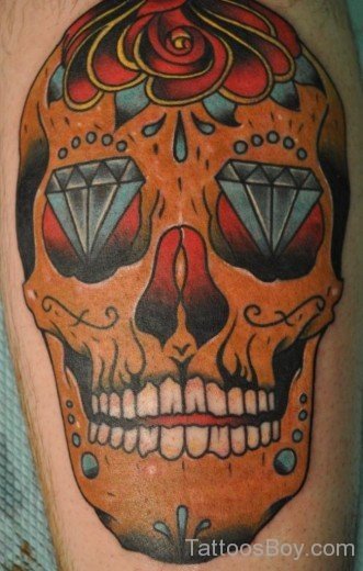 Awesome Skull Tattoo-TB1011