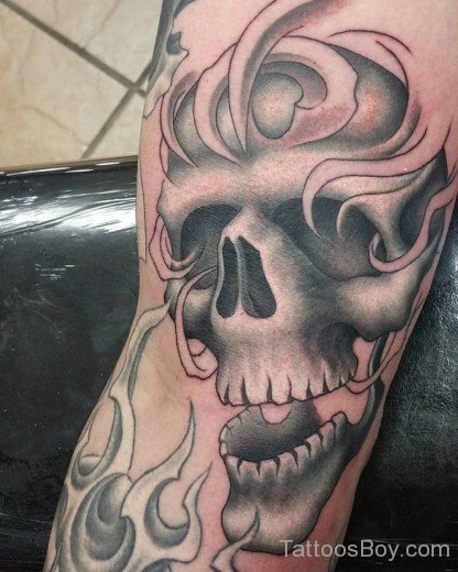 Awesome Skull Tattoo-TB12007