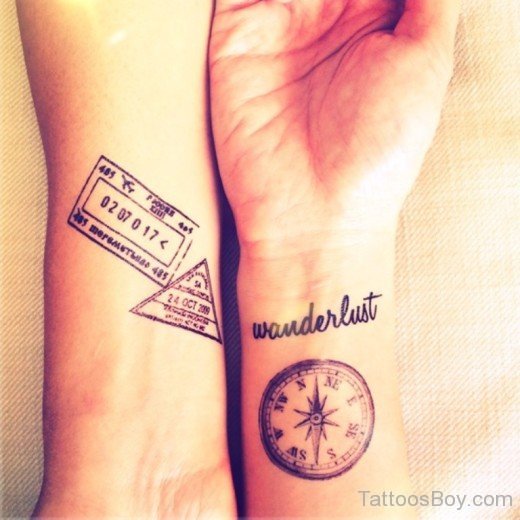 Awesome Wrist Tattoo-TB1011