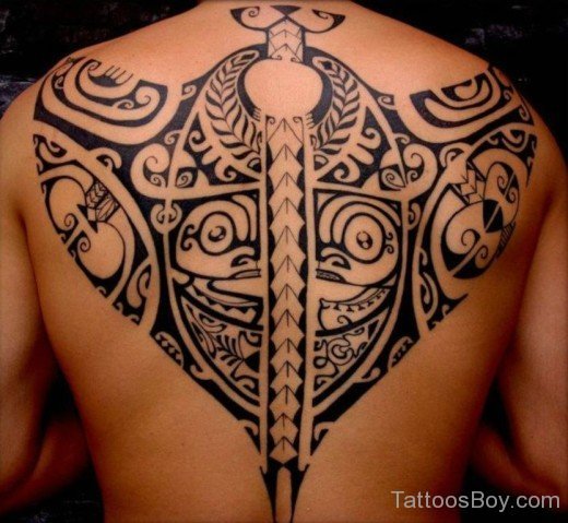 Tibetan Tattoo Design On Back 