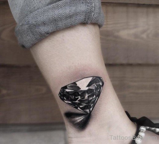 Black Diamond Tattoo Design-TB1019
