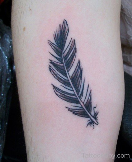 Black Feather Tattoo-TB1022