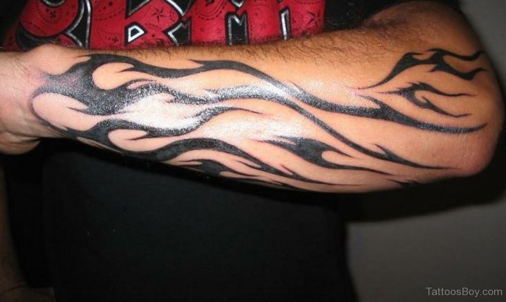 Black Flame Tattoo