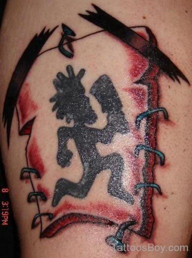 Black ICP Tattoo 4-TB1206