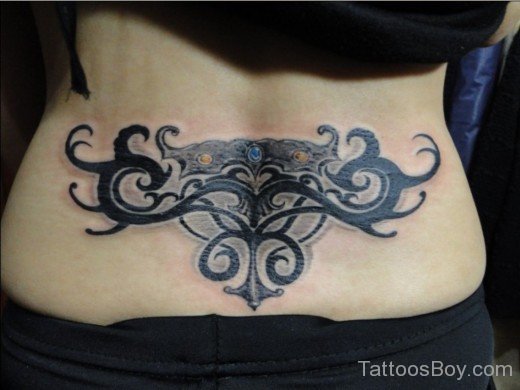 Black Tribal Tattoo-TB119