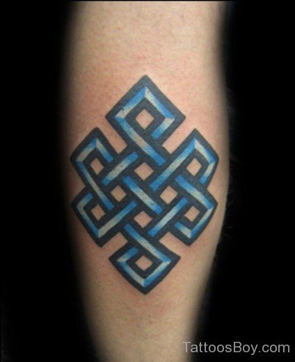 Blue knot Tattoo Design-TB1020