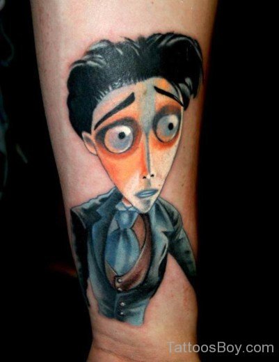 Cartoon Tattoo On Wrist-Tb1058