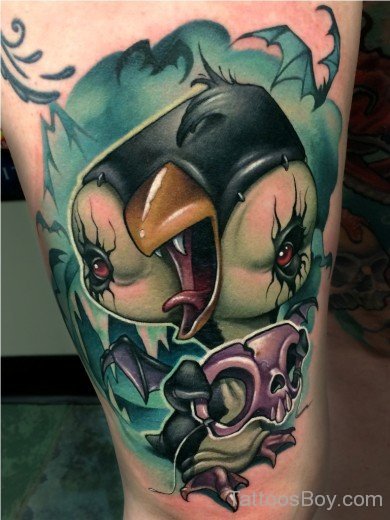 Cartoon Vampire Tattoo-Tb1061