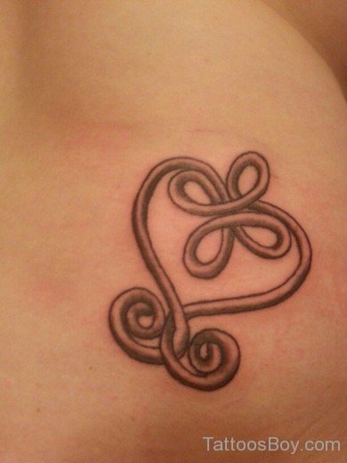 Celtic Heart Tattoo-TB1027