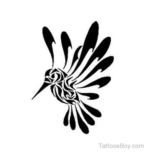 Celtic Hummingbird Tattoo-TB1035