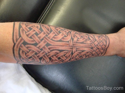 Celtic Knot Tattoo On Arm-TB1031