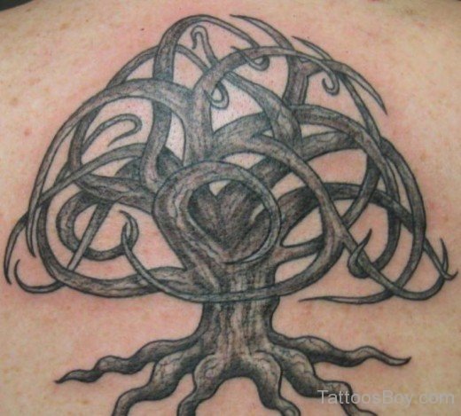 Celtic Tree Tattoo-TB1033