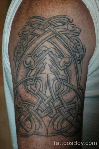 Celtic knot Tattoo 258-TB1028