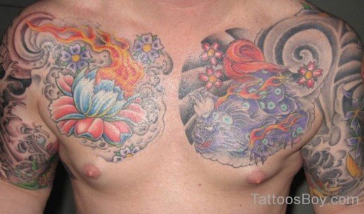 Cherry Blossom Tattoo For Men-TB0123
