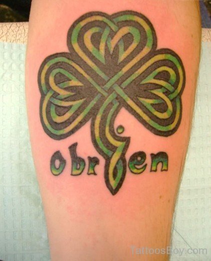 Clover knot Tattoo-TB1036