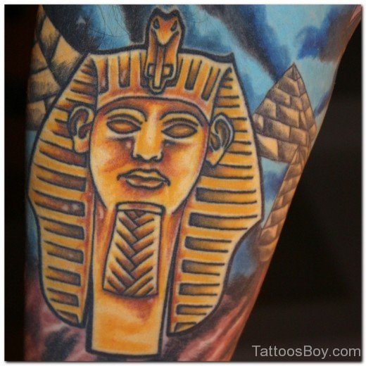 Colored Egyptian Tattoo-TB108