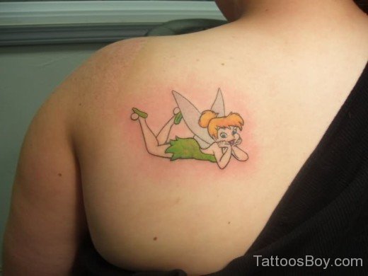 Colorful Fairy Tattoo