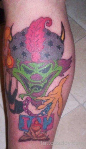 Colorful ICP Tattoo Design-TB1213